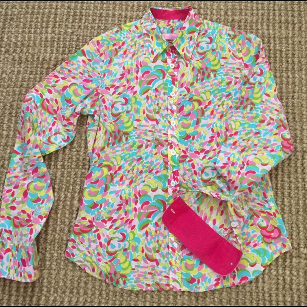 Lilly Pulitzer Button Down shirt size small
